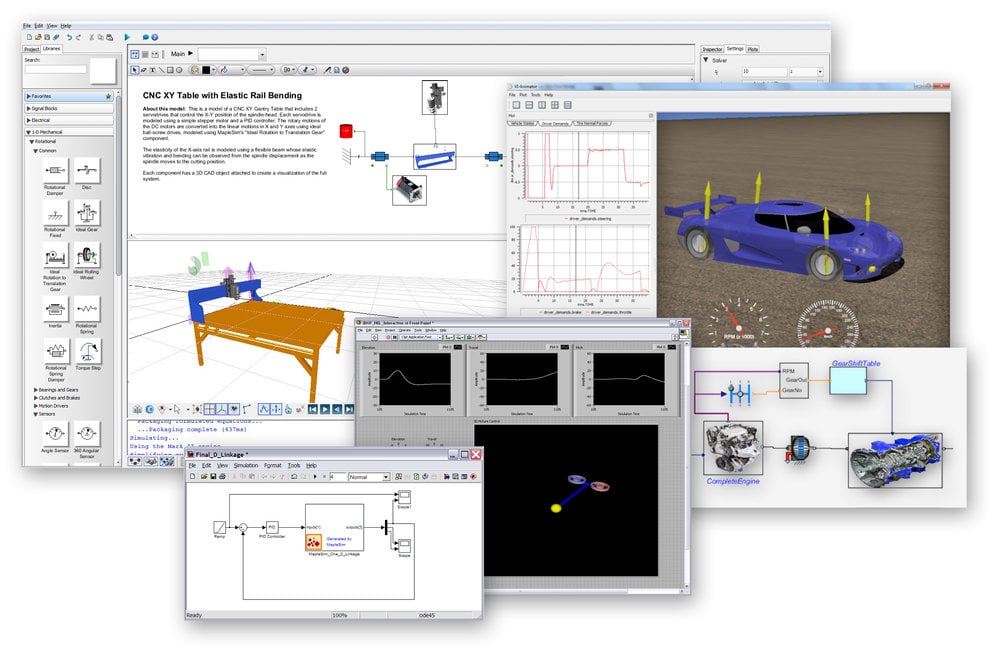 Verbesserte Integration von Modelica in neuster Version von MapleSim für überlegene Modellierung auf Systemebene